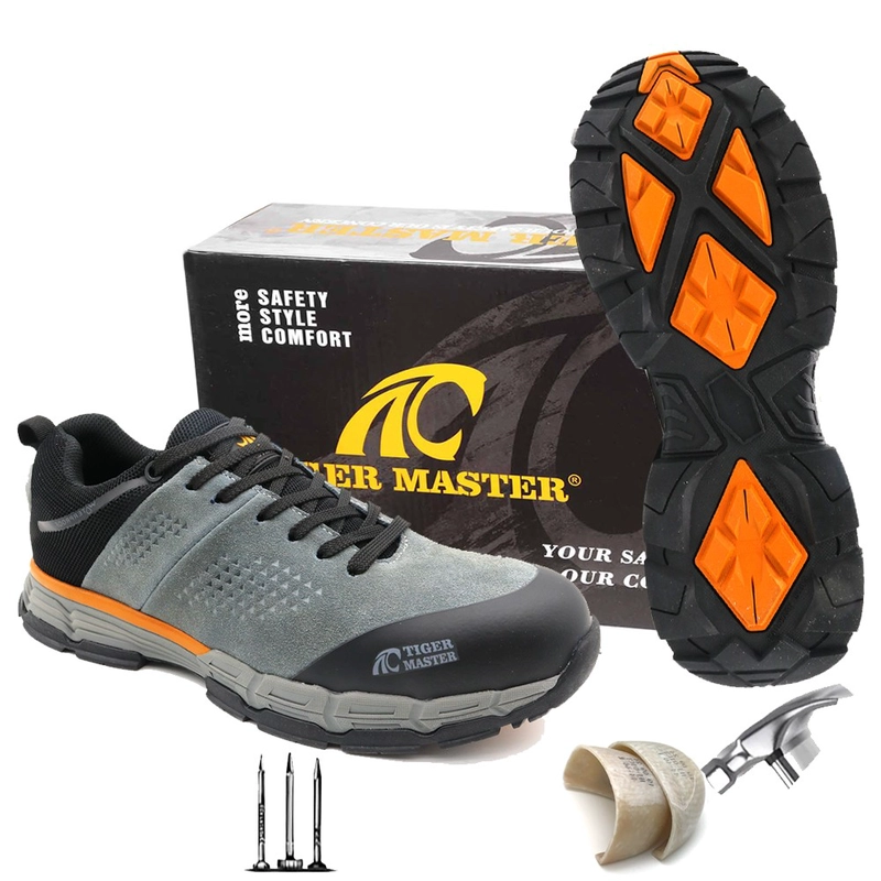China TM284L Oil acid resistant non-slip composite toe shoes safety waterproof manufacturer