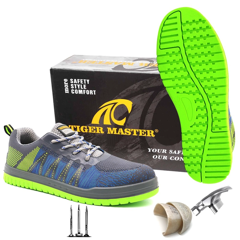 China TM286 CE anti-skid puncture-proof composite toe stylish safety shoes for men light weight manufacturer