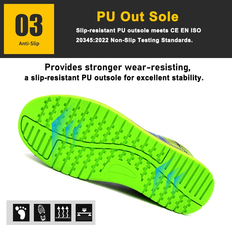China TM288 CE certified fashionable safety shoes sport with composite toe manufacturer