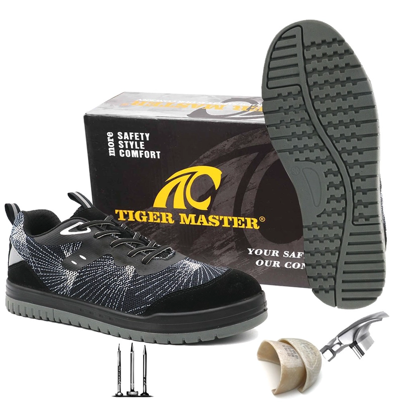 China TM295 CE anti-slip metal free sport type safety shoes for men with composite toe manufacturer
