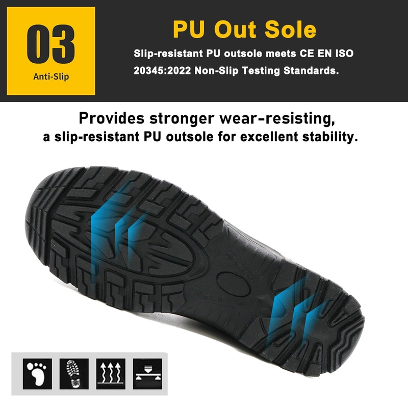 China TM236 dedo do pé composto anti punção 18KV insulatlion sapatos de segurança elétrica masculinos fabricante