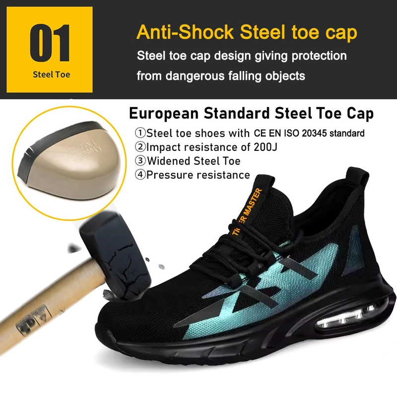 Chine Chaussures de sécurité sport à la mode, anti-perforation, bout en acier TM3237 fabricant