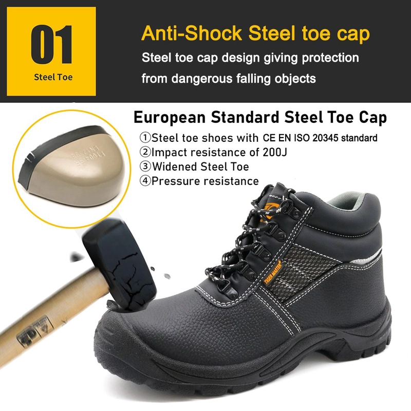 China TM3240 Oil water resistance steel toe anti puncture safety shoes s3 src manufacturer