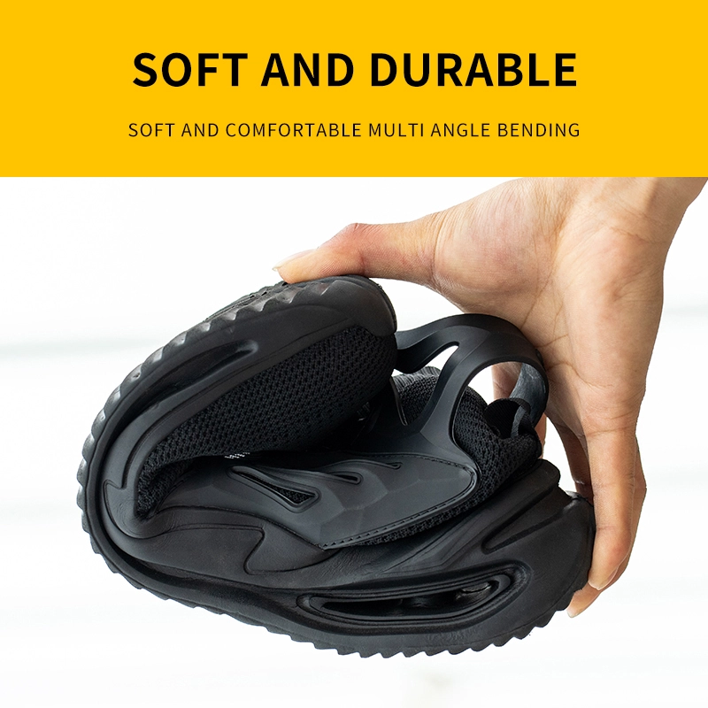 Chine Chaussures de sport de sécurité pour hommes, anti-perforation, cheville haute, bout en acier, à la mode, TM3263 fabricant