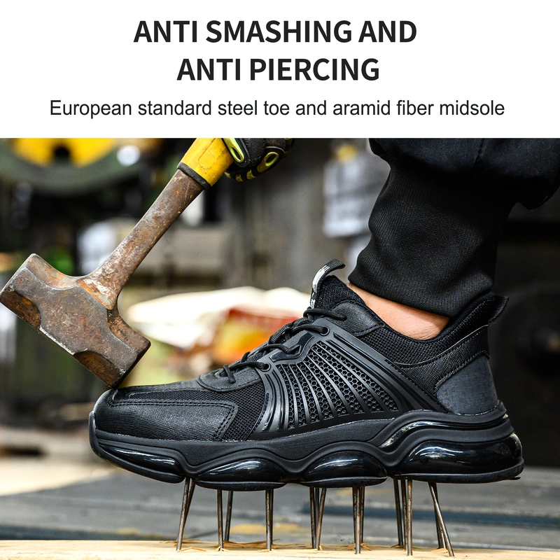 Chine Chaussures de sécurité pour hommes, semelle en TPU, bout en acier, anti-perforation, mode sport, nouvelle collection TM3267 fabricant