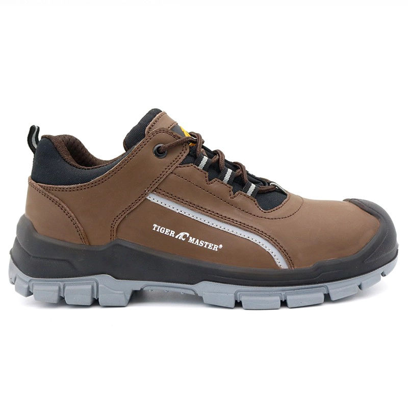 Cina TM181 Scarpe antinfortunistiche marroni da uomo antiscivolo con punta in acciaio antiforatura produttore