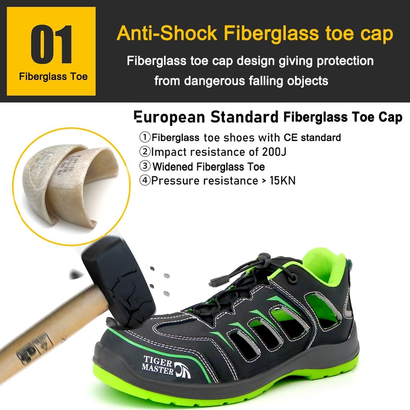 중국 TM276 Twist lock system sport safety shoes with fiberglass toe - COPY - iqo5lp 제조업체