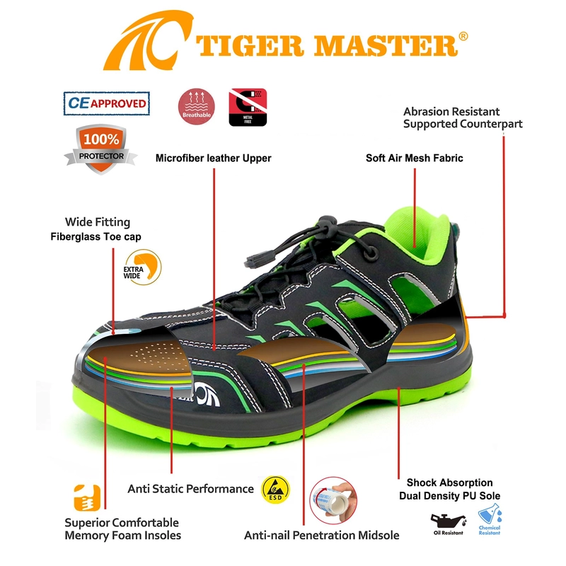 중국 TM276 Twist lock system sport safety shoes with fiberglass toe - COPY - iqo5lp 제조업체