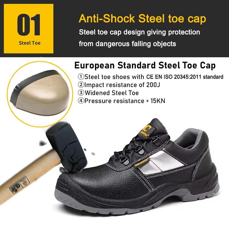 Cina TM004L Scarpe antinfortunistiche da lavoro antiperforazione con punta in acciaio resistente all'olio e all'acqua produttore