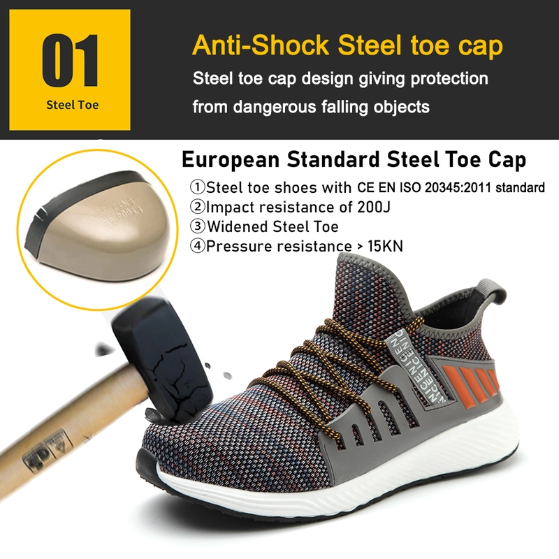 中国 TM3266 Prevent puncture women soft sport safety shoes with steel toe - COPY - 5bmskv 制造商