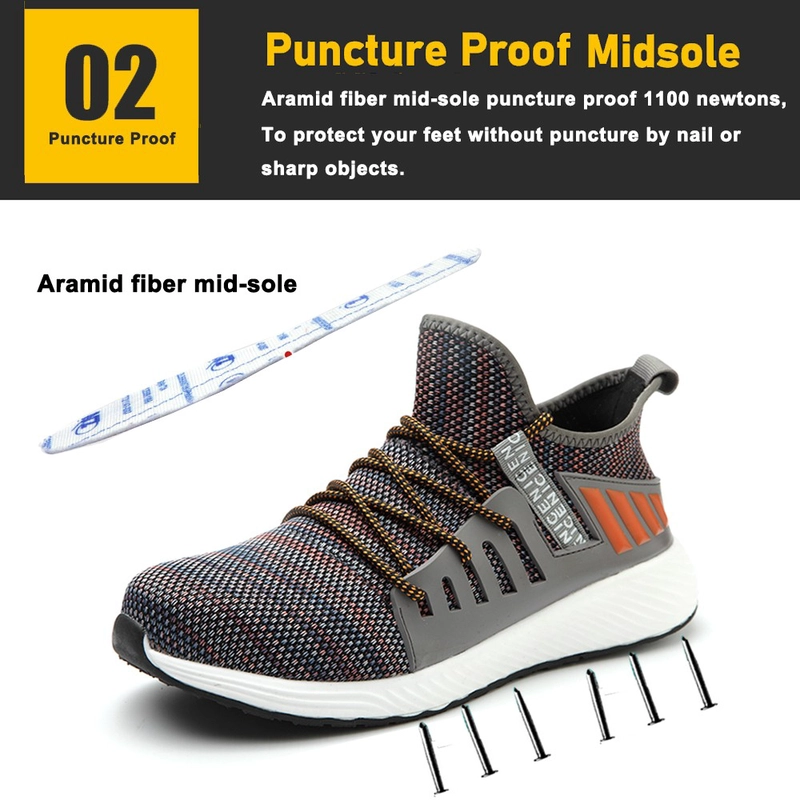 中国 TM3266 Prevent puncture women soft sport safety shoes with steel toe - COPY - 5bmskv 制造商