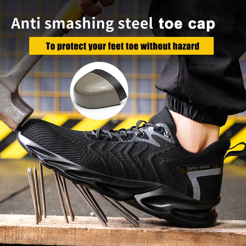 Cina TM3327 scarpe da sicurezza sportive più comode con punta in acciaio produttore