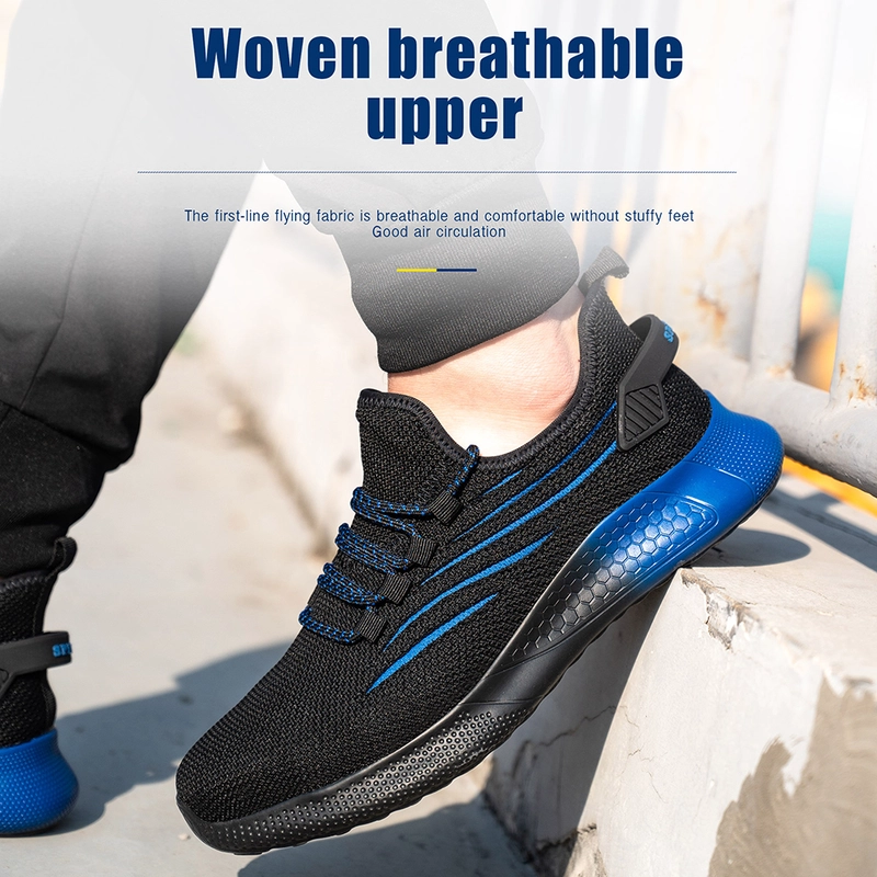 China TM3331 Anti-Schlupf-Stahlzehenpunktionsfisch-Sachlogistik Sportsicherheitschuhe Hersteller