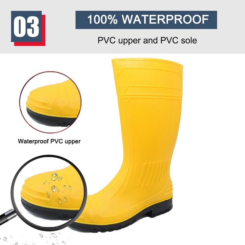 中国 GB38 Green Steel Toe Anti Puncture Pvc Safety Rain Boots Waterproof - COPY - 7wr0ge メーカー
