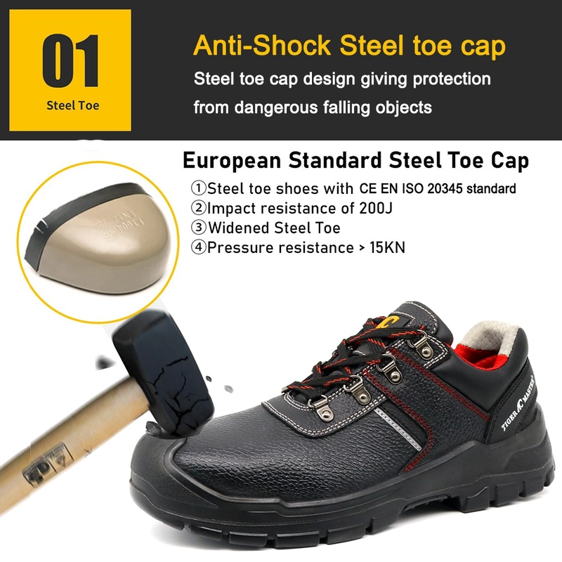 Китай TM091L Steel Toe Anti Puncture Construction Work Safety Shoes - COPY - io12un производителя