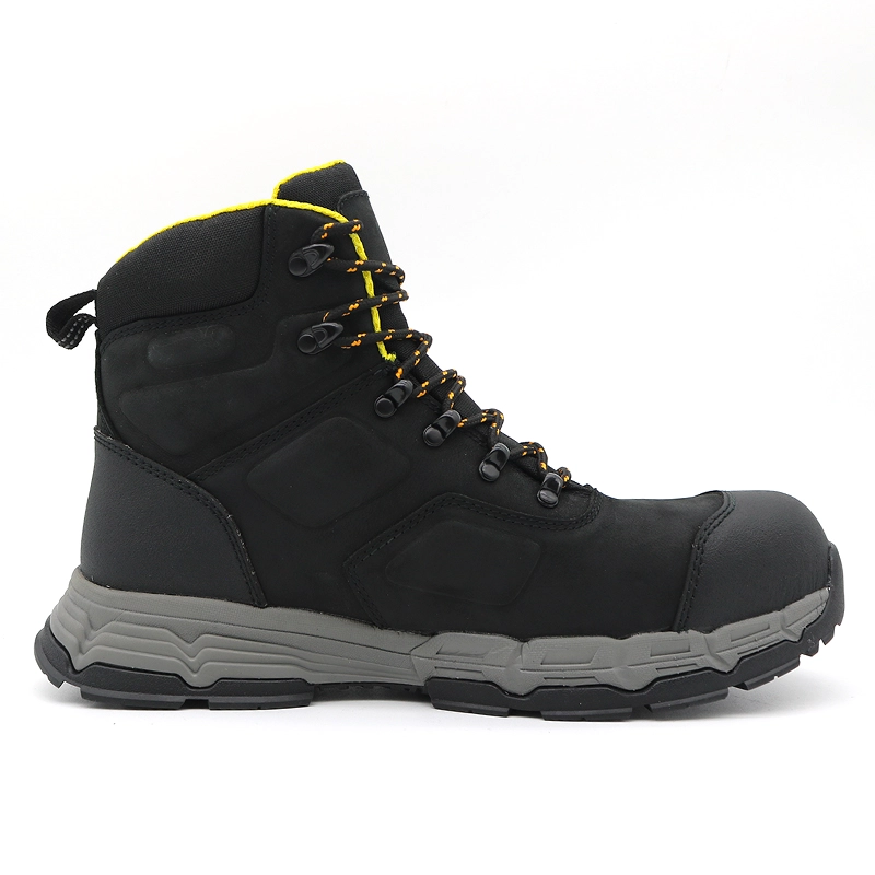 Cina TM1002 Scarpe antinfortunistiche impermeabili antiforatura con punta in fibra di vetro in vera pelle da uomo produttore