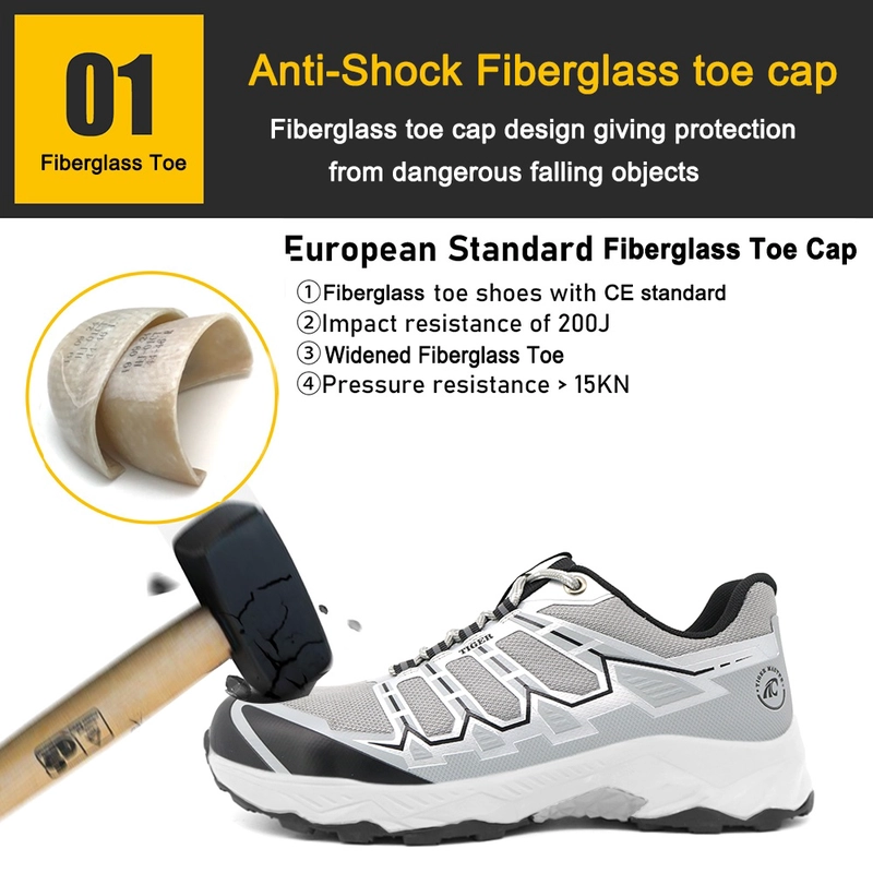 porcelana TMA2026 TIERRA DE FIBERGLASS Taller Taller Sport Safety Shoeper For Men fabricante