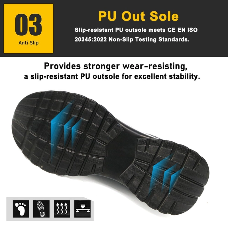 Cina TM228 Anti Slip Steel Toe Punta Sport Sport Safety Scarpe per magazzino produttore