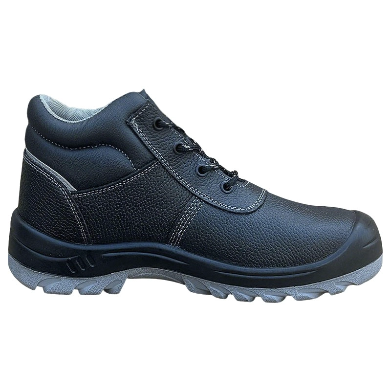 Chine TM3407 bottes de sécurité industrielles en cuir Anti-perforation avec bout en acier antidérapant pour hommes fabricant