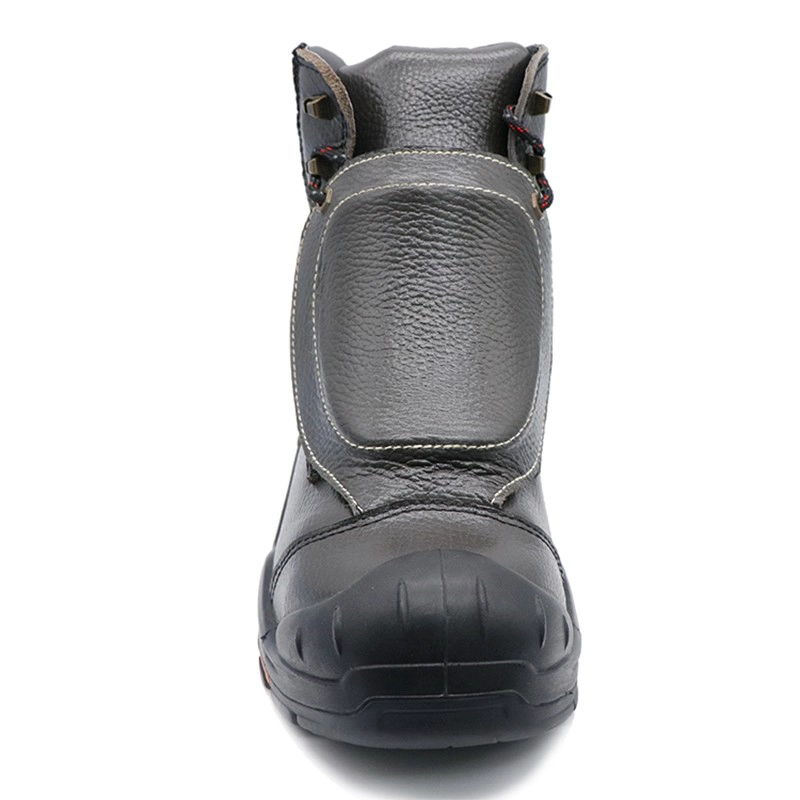 China TM3409 Antiderrapante Proteção Contra Faíscas Couro Genuíno Sapatos de Segurança para Soldagem Biqueira de Aço fabricante