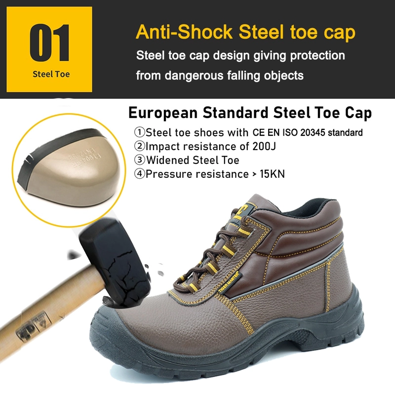 China TM3437 Oil Slip Resistant Wide Steel Toe Anti-puncture Industrial Safety Footwear - COPY - iuamq1 fabricante