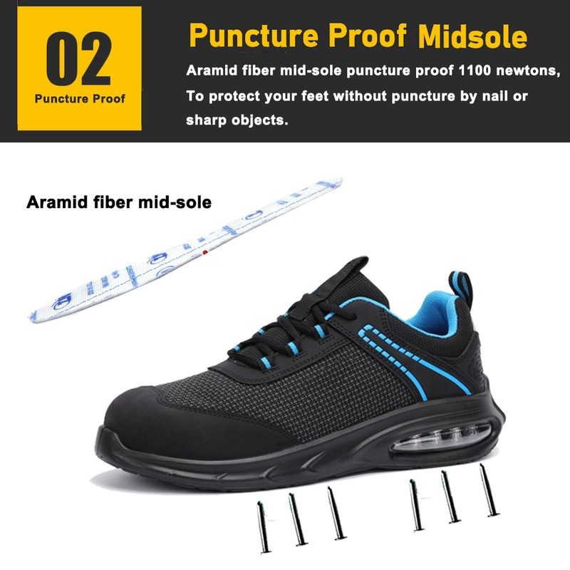 중국 TM3471 Non-slip Work Safety Shoes Full Grain Leather EU Steel Toe Anti-puncture - COPY - d9dq26 제조업체