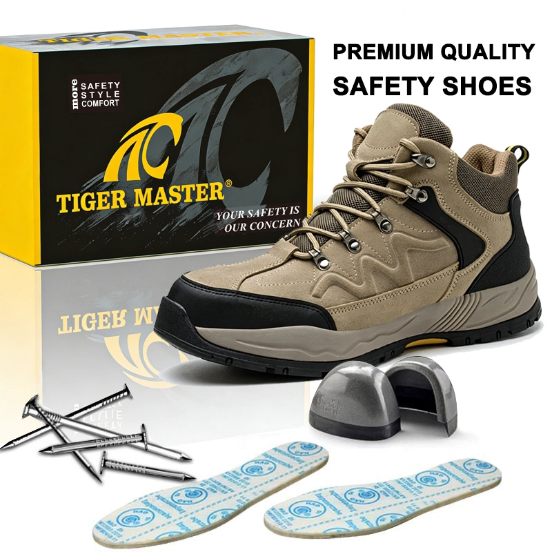 porcelana TM3501 Zapatos de seguridad para senderismo al aire libre a prueba de pinchazos con punta de acero EVA y suela de goma fabricante
