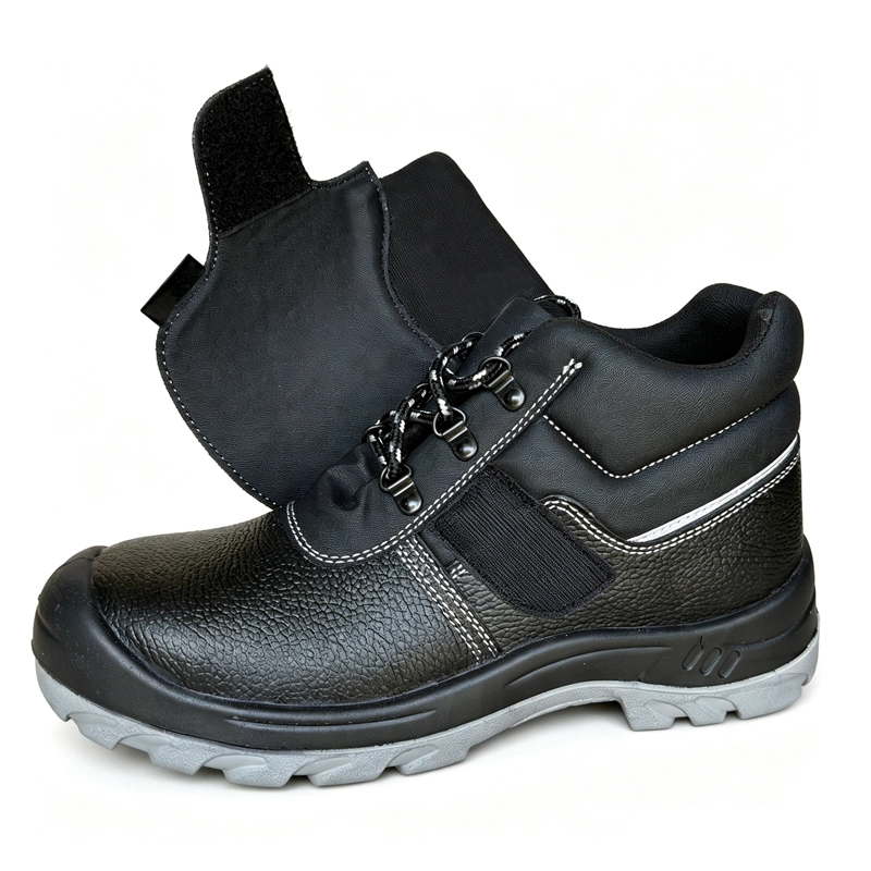 porcelana TM3502 Zapatos de seguridad para soldadura de cuero, antideslizantes, antigolpes, a prueba de pinchazos, para la industria del acero fabricante