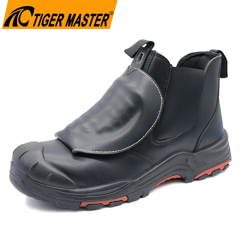 China TM3505 HRO Antislip rubberen zool Stalen neus Lekvrije vetervrije lasveiligheidslaarzen fabrikant