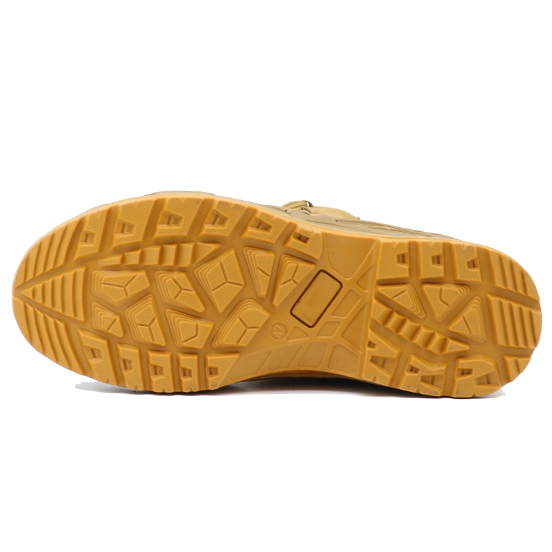 China TM1903H Anti-slip Suede Leather Non-safety Outdoor Training Climbing Hiking Boots for Men manufacturer