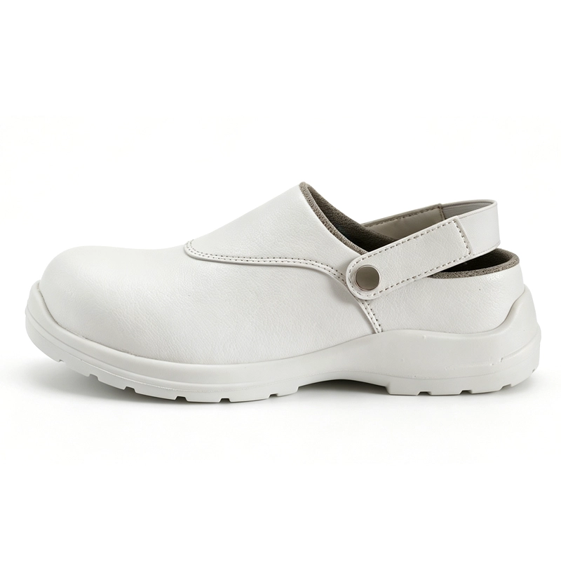 Cina TM8004 Scarpe antinfortunistiche da chef da cucina antistatiche con punta composita resistente all'olio antiscivolo bianche produttore
