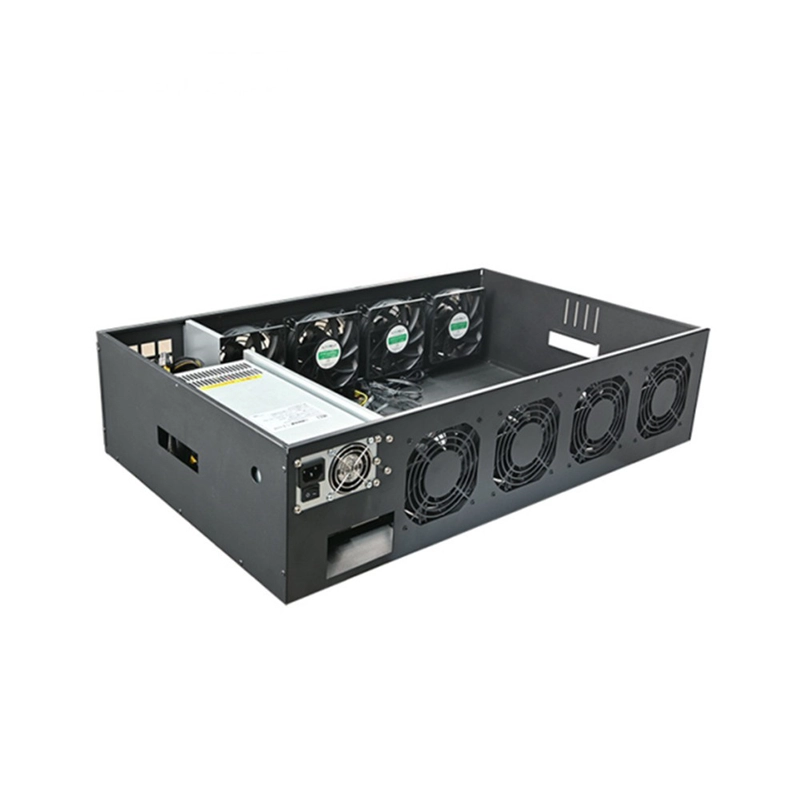 China 857S volles GPU-Rig 6,5 cm/7,0 cm Kartenabstand, Netzteil 2000 W/2500 W/3300 W Hersteller