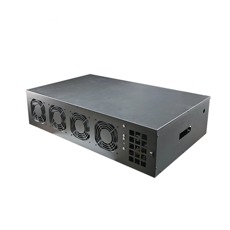 China 857S volles GPU-Rig 6,5 cm/7,0 cm Kartenabstand, Netzteil 2000 W/2500 W/3300 W Hersteller