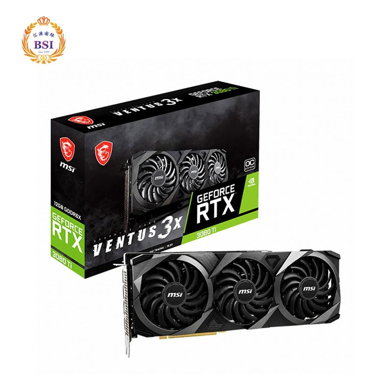 China Placa gráfica MSI rtx 3080 ti Ventus 3080 ti placa de jogos para equipamento gpu fabricante