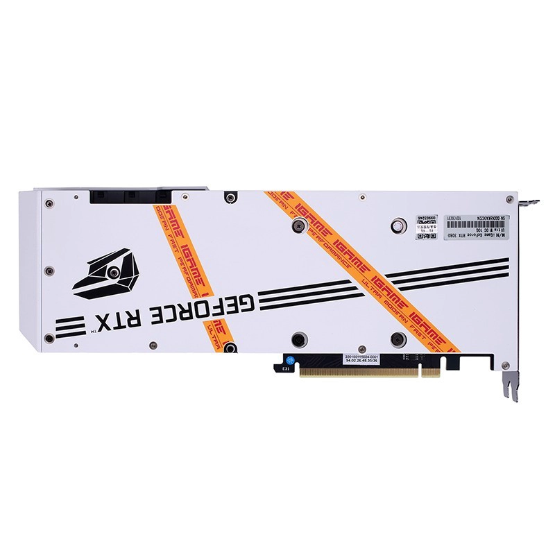 China Placa gráfica RTX3080 Ultra W OC colorida de alto desempenho com 24GB gddr6x 384BIT fabricante
