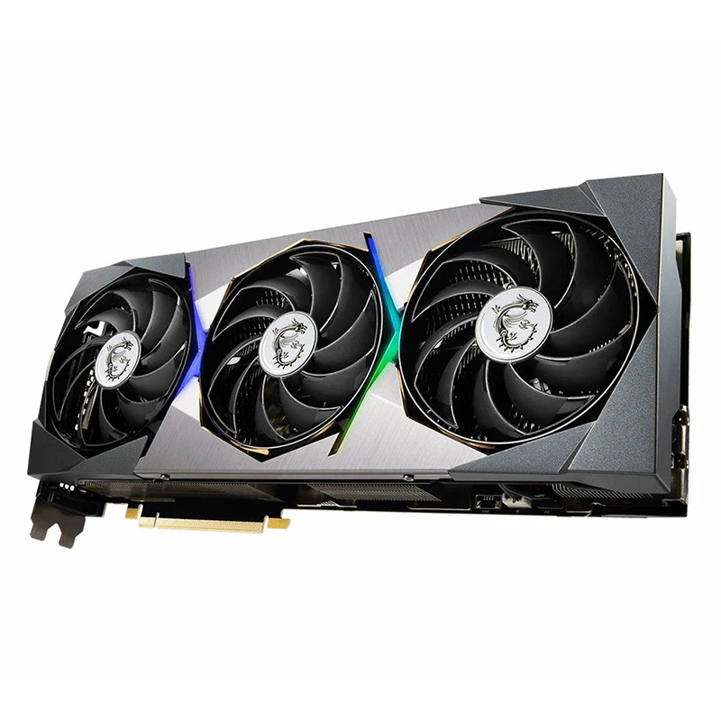 China Hot sale MSI RTX3080TI Gaming X Trio graphic cards LHR with 12GB GDDR6X 384bit manufacturer