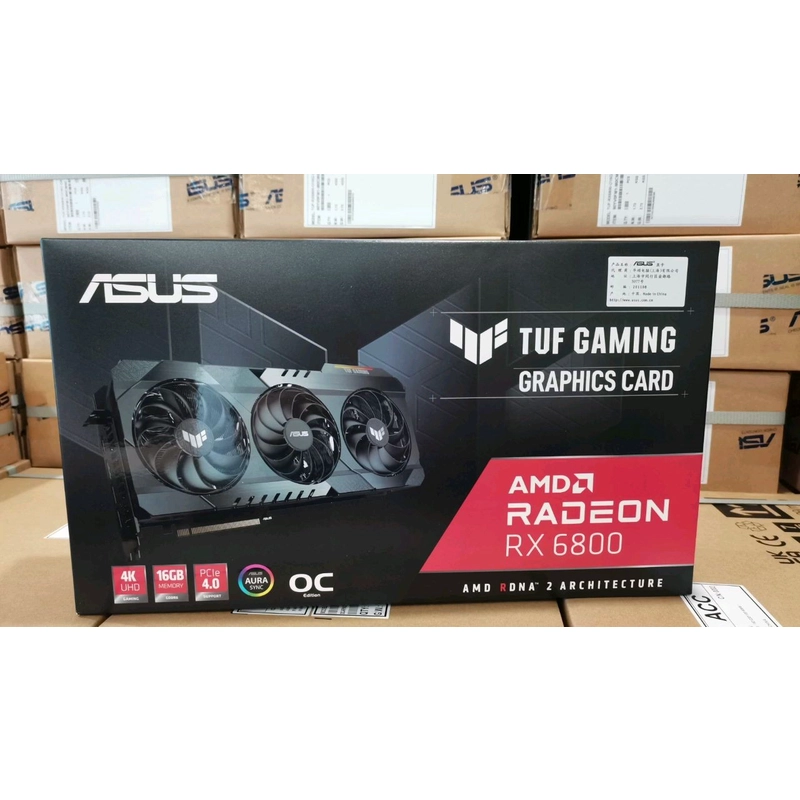 Κίνα Ζεστό απόθεμα πώλησης AMD RX6800 16GB GDDR6 gaming κάρτα γραφικών RX6600 6600XT 6800 6900 XT για gaming κατασκευαστής