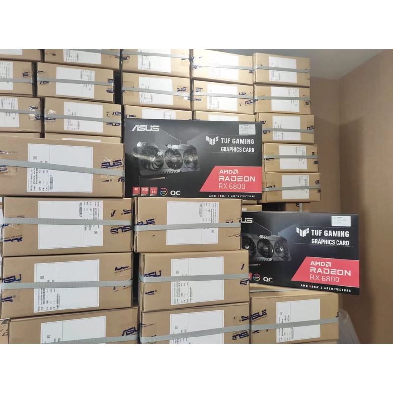 China Heißer Verkauf auf Lager AMD RX6800 16 GB GDDR6 Gaming-Grafikkarte RX6600 6600XT 6800 6900 XT für Spiele Hersteller