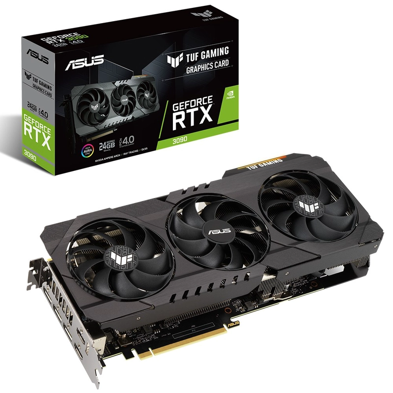中国 ASUS 3090 RTX グラフィックス カード ROG strix G-force 24GB TUF ゲーミング カード GDDR6 rtx 3090 グラフィックス カード メーカー