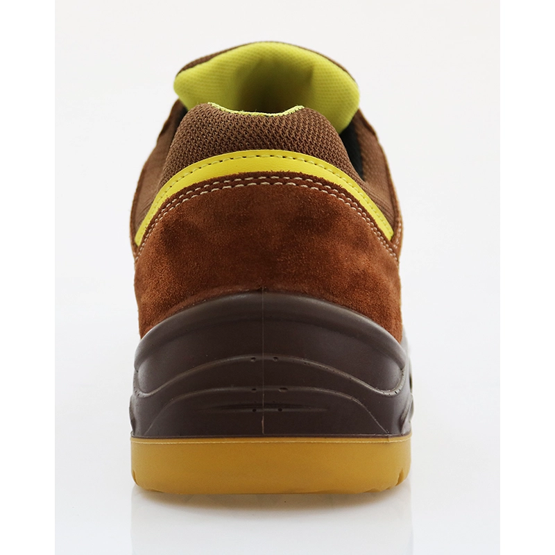 China 0145-1 lage enkel stalen teen suede leer werken schoenen fabrikant