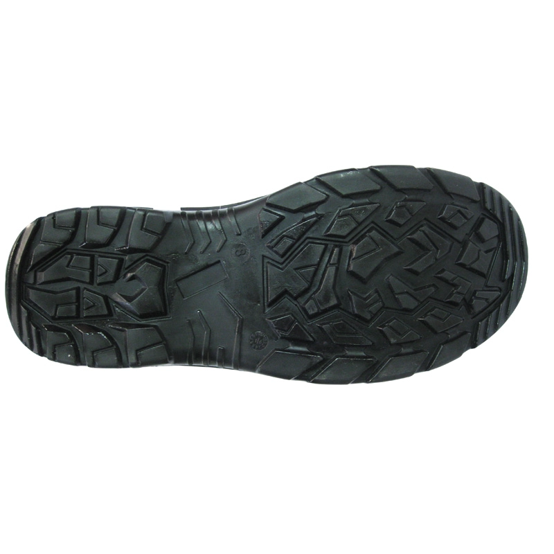 China 0145 bufflao leather PU injection safety work shoes manufacturer
