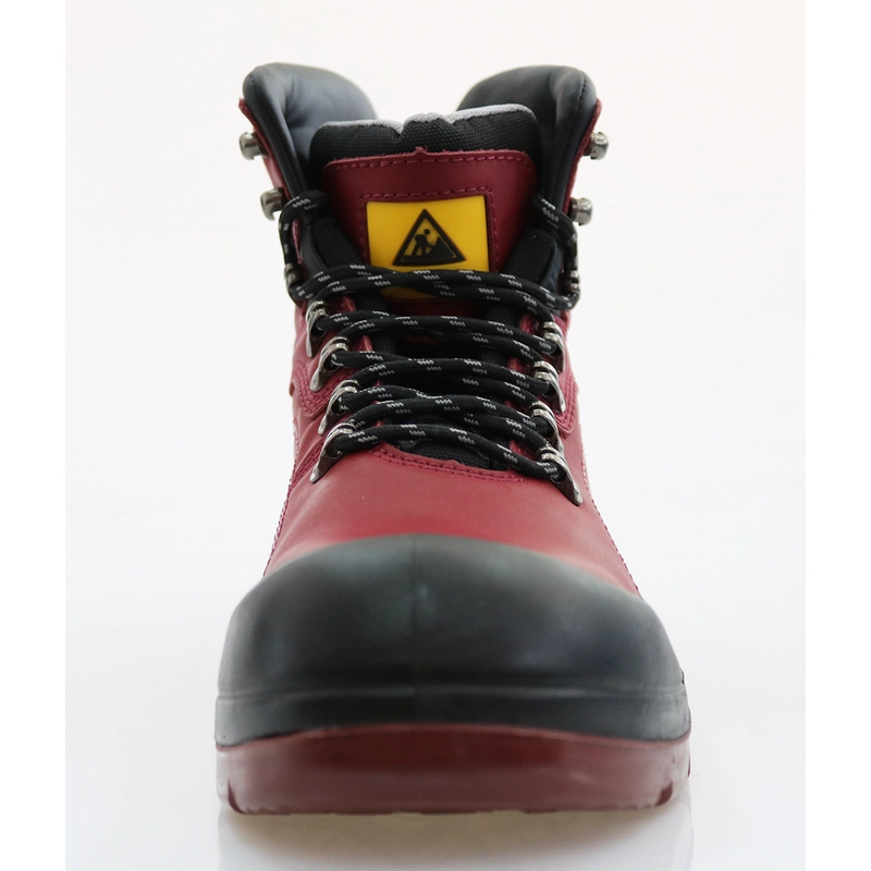 China 0146 New Collection Cow Split Nubuck Leather Safety Boots Hersteller