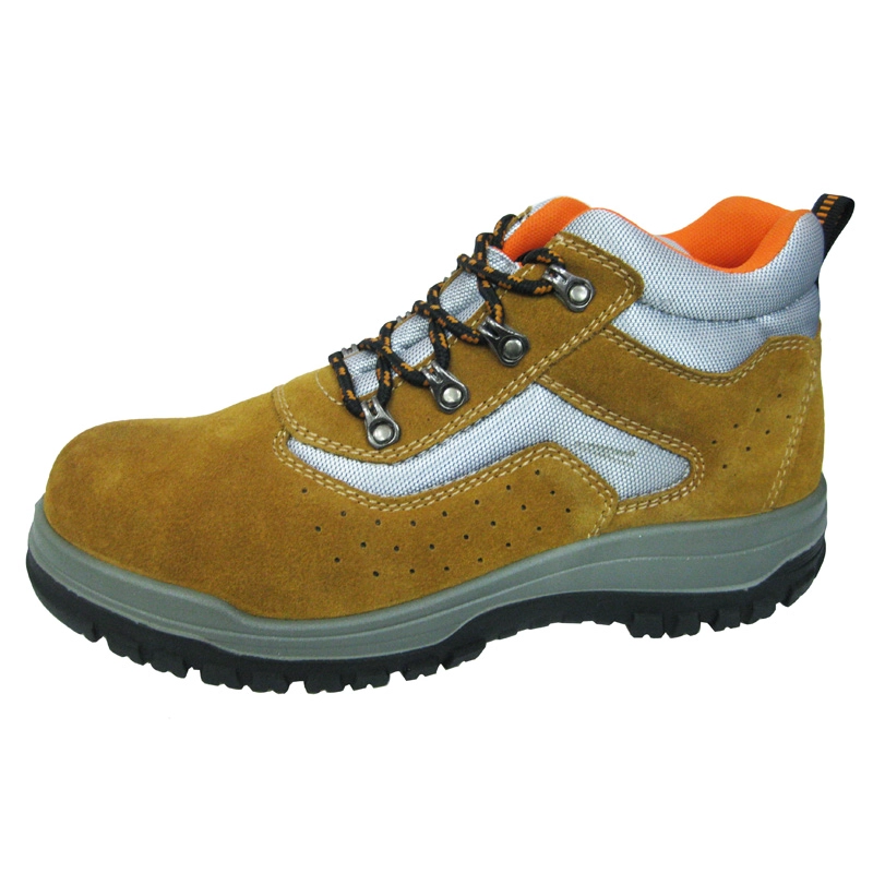 Китай 0168 Cow split suede leather sport work shoes производителя