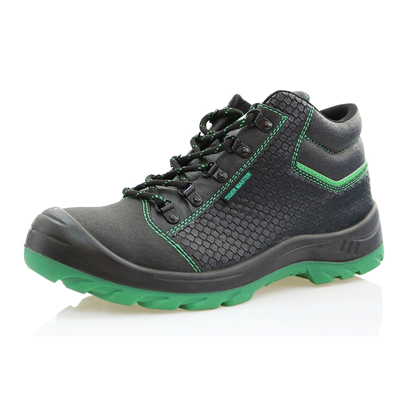 China 0180 tiger master brand steel toe safety shoes manufacturer
