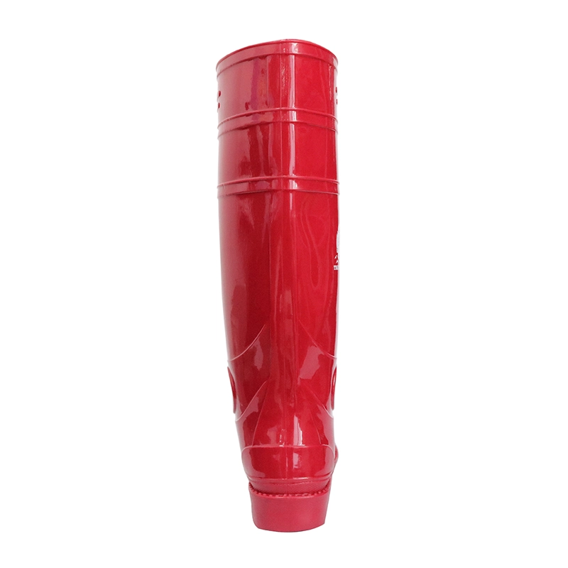 China 103-RR light weight non safety glitter pvc garden rain boot manufacturer