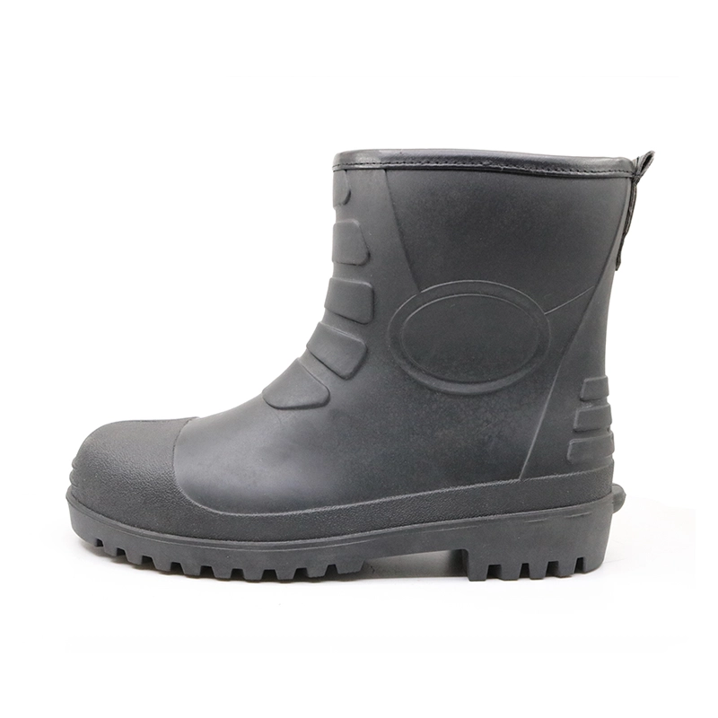 中国 108L low ankle black steel toe oil resistant work boots pvc 制造商