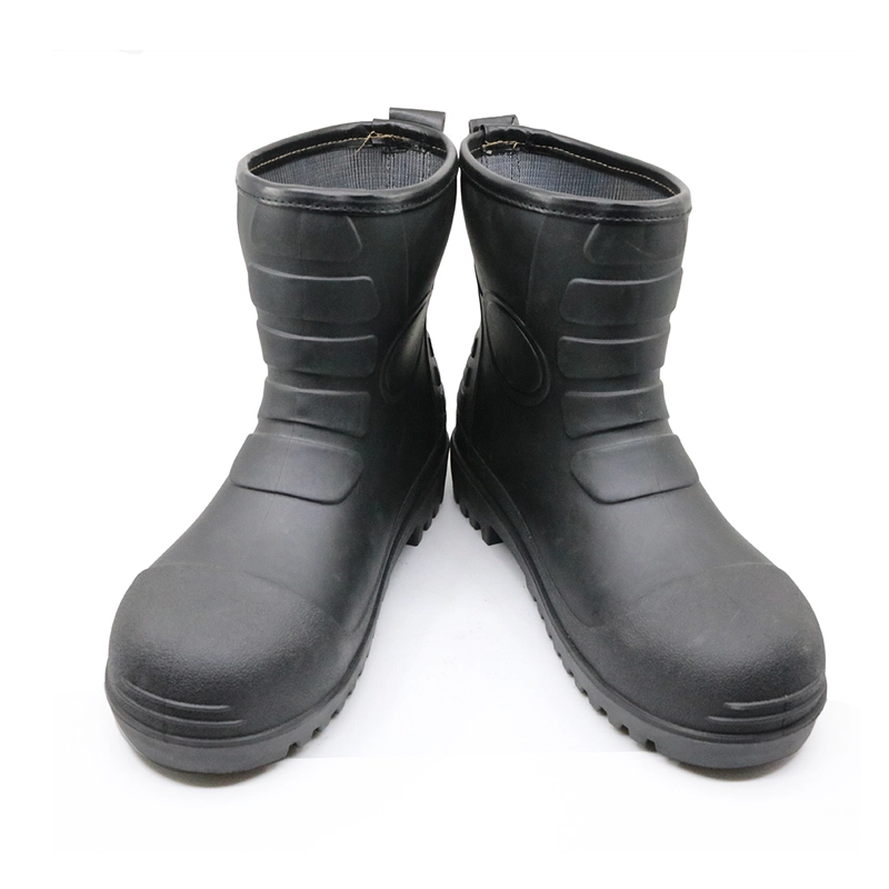 中国 108L low ankle black steel toe oil resistant work boots pvc 制造商