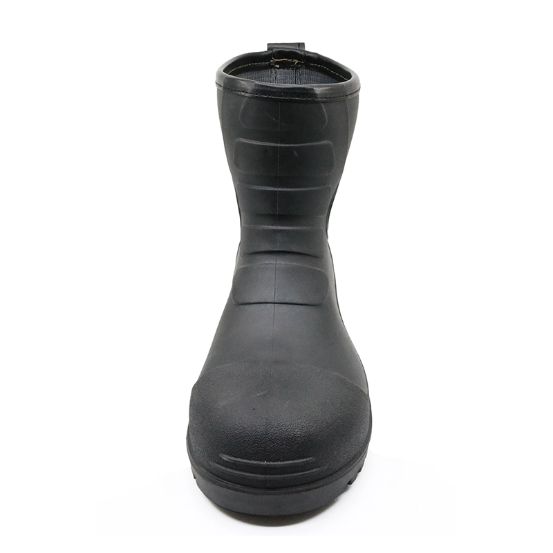 中国 108L low ankle black steel toe oil resistant work boots pvc 制造商