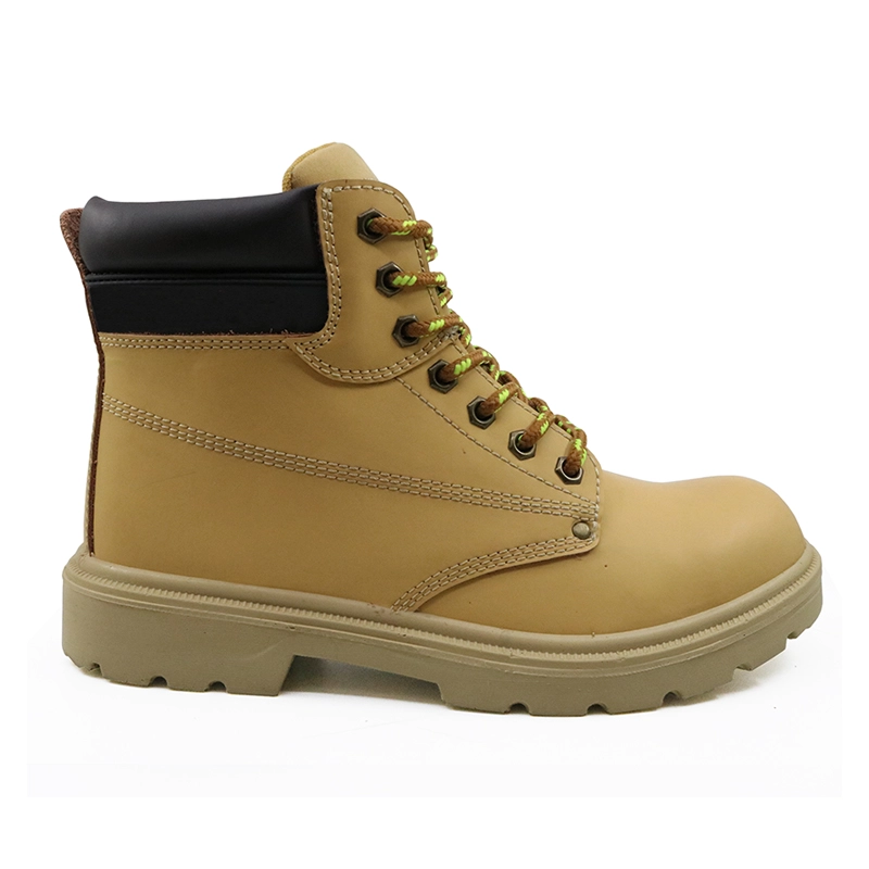 China 11K split nubuck leather steel toe cap safety shoes dubai manufacturer
