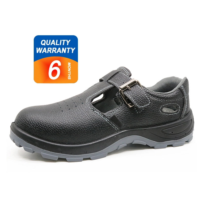 porcelana 352 Cuero puntera de acero deltaplus suela de verano sandalia zapatos de seguridad de trabajo fabricante